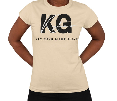 TSHIRT- KG LET YOUR LIGHT SHINE (WOMEN)